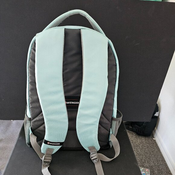 Wegner Swiss Gear "The Mars" Business Backpack in Mint, grey and white - Picture 3 of 12